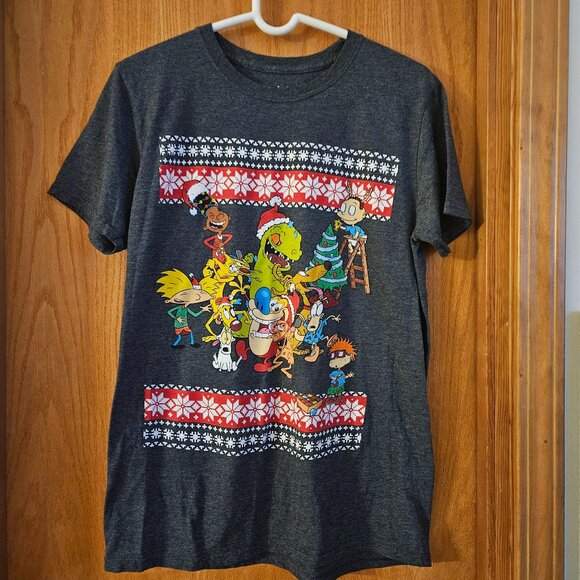 nickelodeon Christmas t-shirt size m - Picture 1 of 5